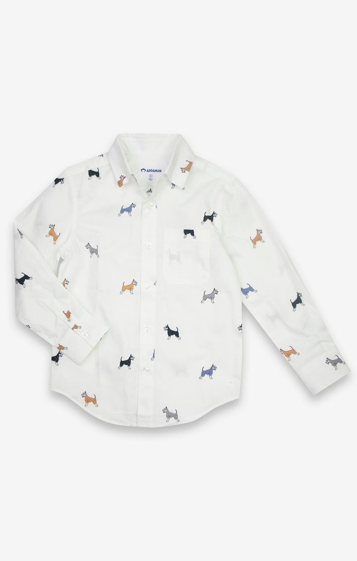Scotty Dog Button Down Shirt