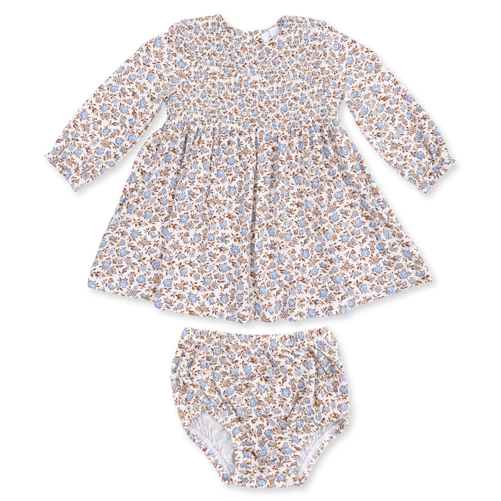 Fall Floral Dress & Bloomer