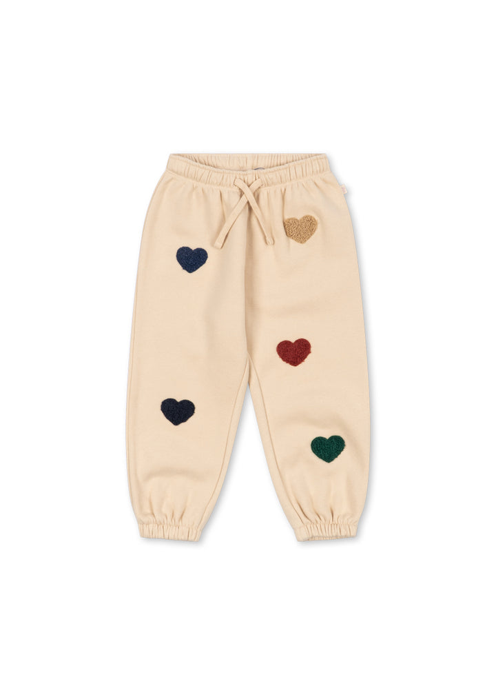 Lou Terry Sweatpant with Hearts