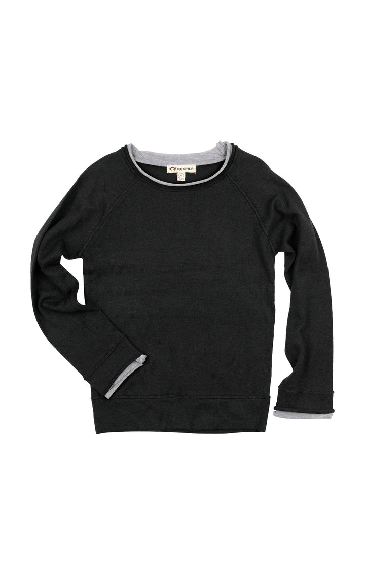 Jackson Roll Neck Sweater in Black