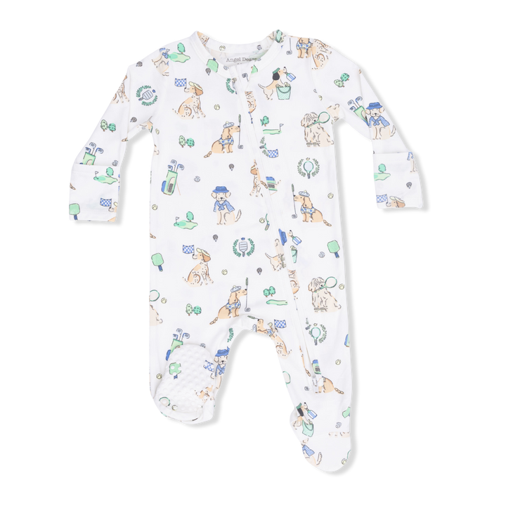 Golf Country Club 2 Way Zip Footie Neutral
