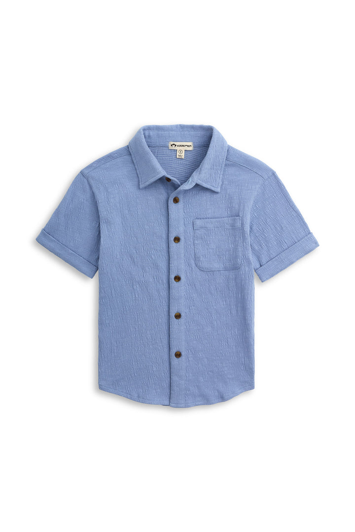 Beach Shirt in Glacier Lake Blue