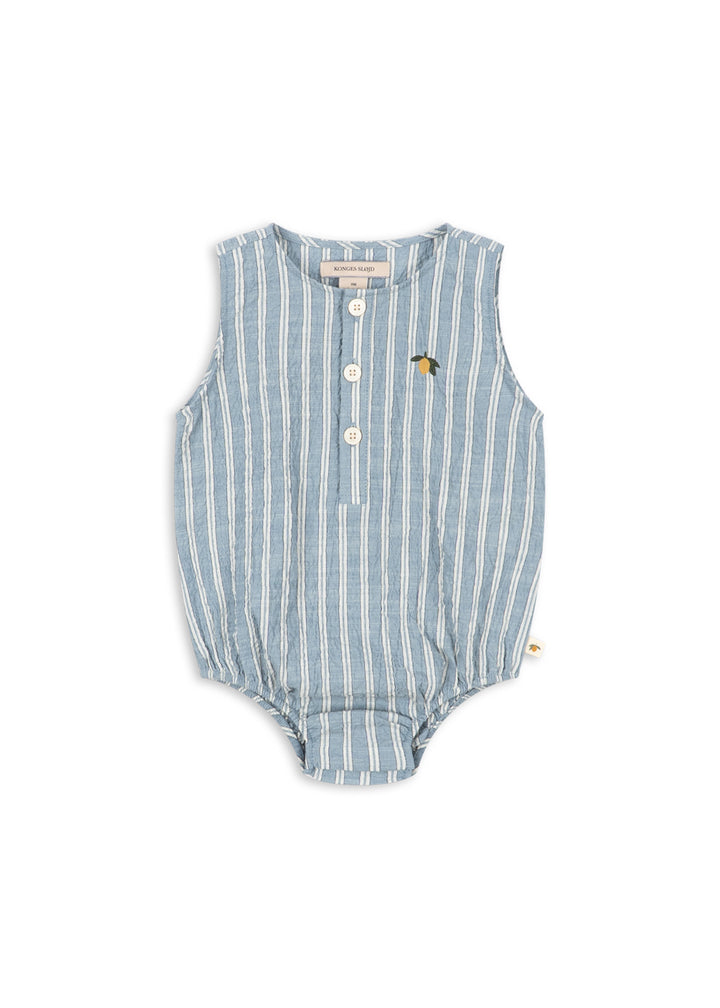 Striped Elliot Baby Boy Romper