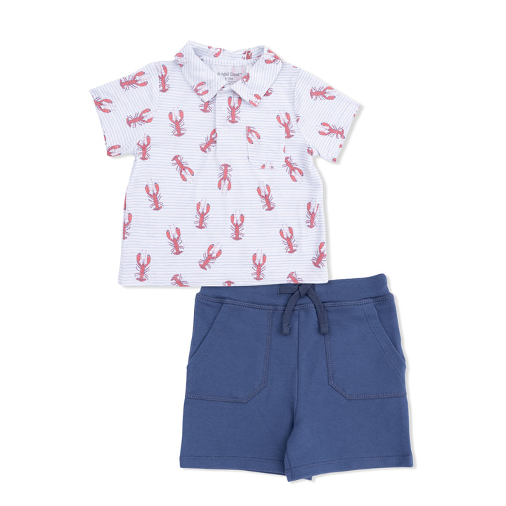 Lobsters Polo & Short Set