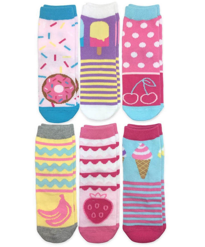 Sweet Treats 6 Pack Socks