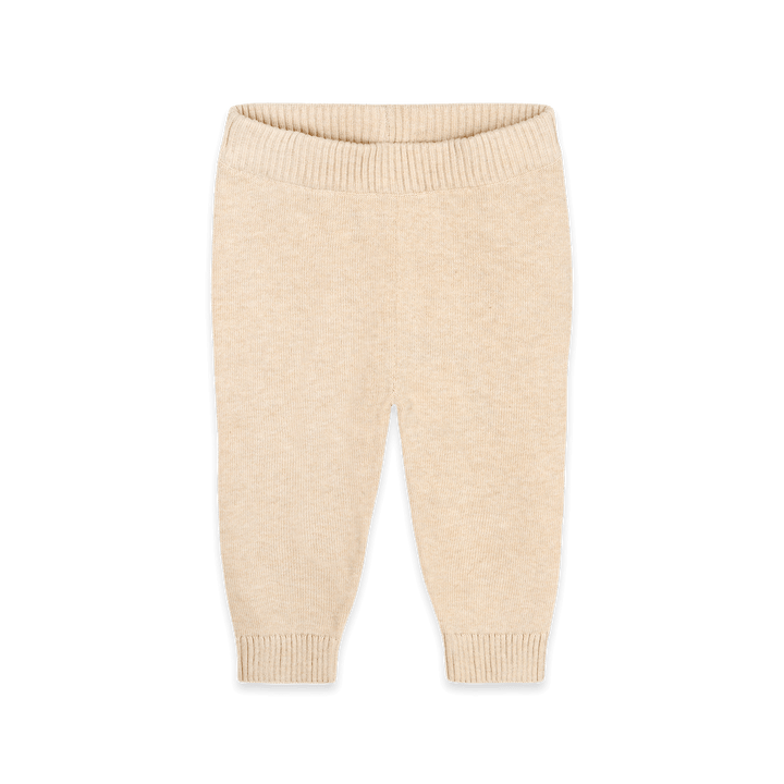 Viverano Organics Pocket Sweater Knit Baby Legging Pants in Oatmeal
