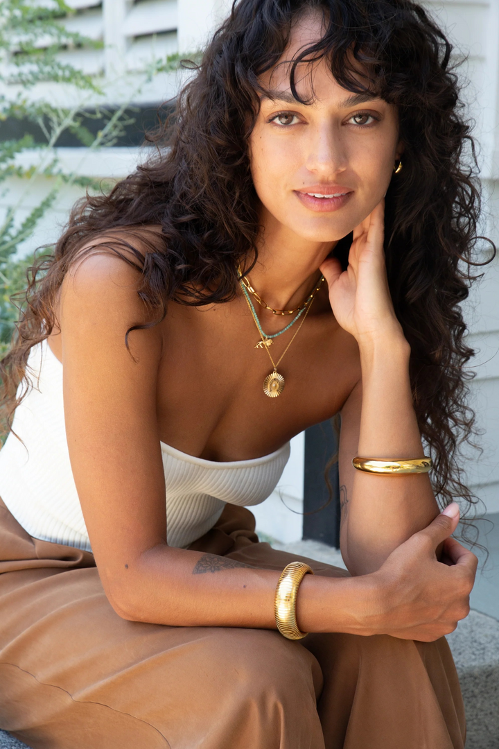 Lil Shay Stretch Gold Bracelet