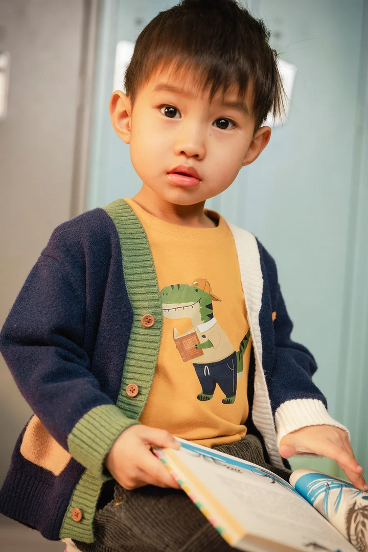 DPD Knit Dino Cardigan