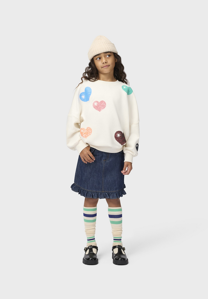 Marika Bubble Hearts Sweatshirt