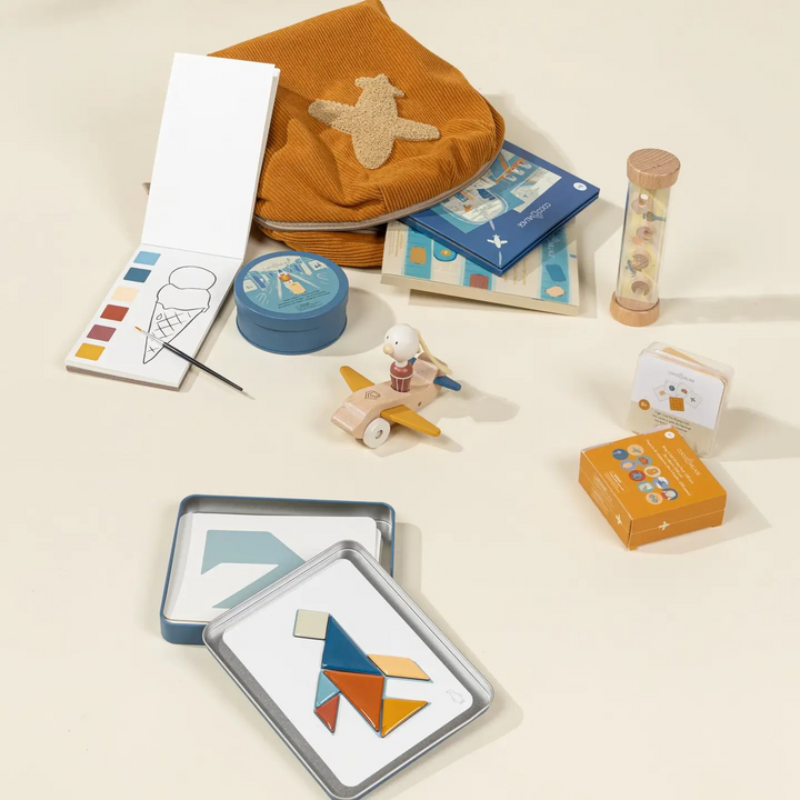 Little Travelers Playset in the Sky Airplane