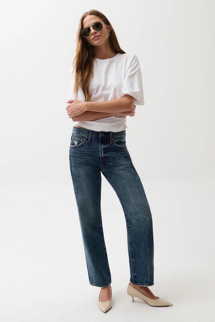 Lexi Mid Rise Bowed Leg Artisan