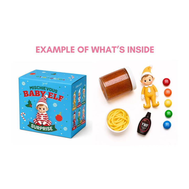 Young, Wild & Friedman Mischievous Elf Surprise Box