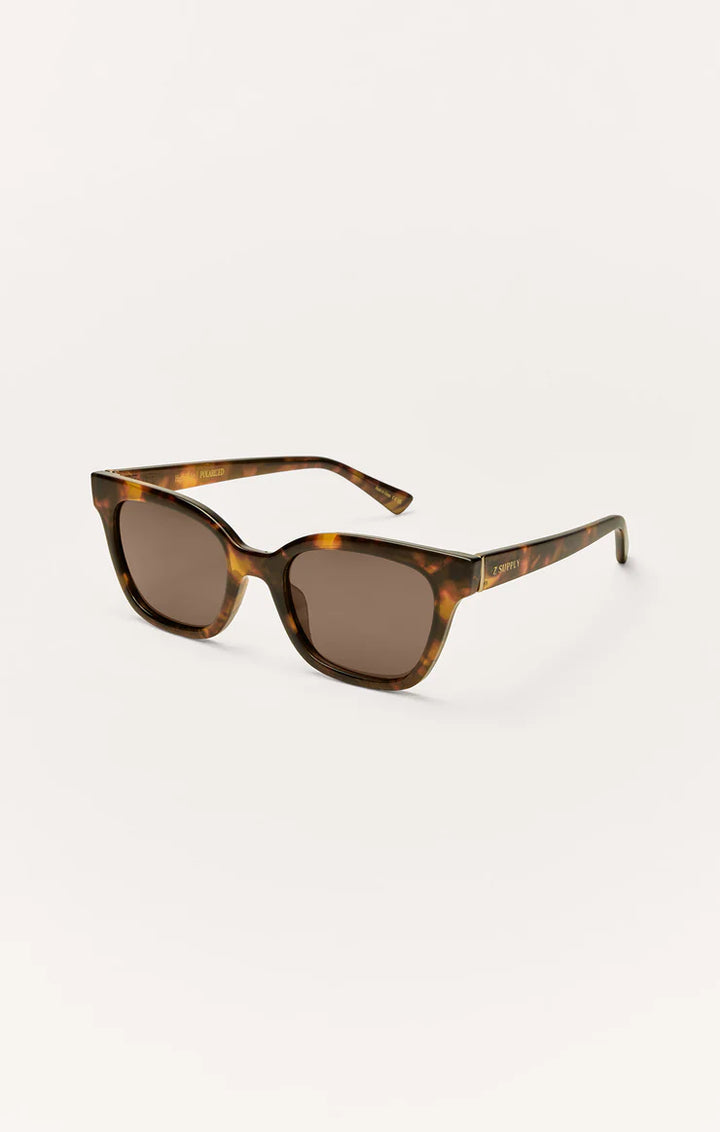 High Tide Polarized Sunglasses-Brown Tortoise/Brown Polar