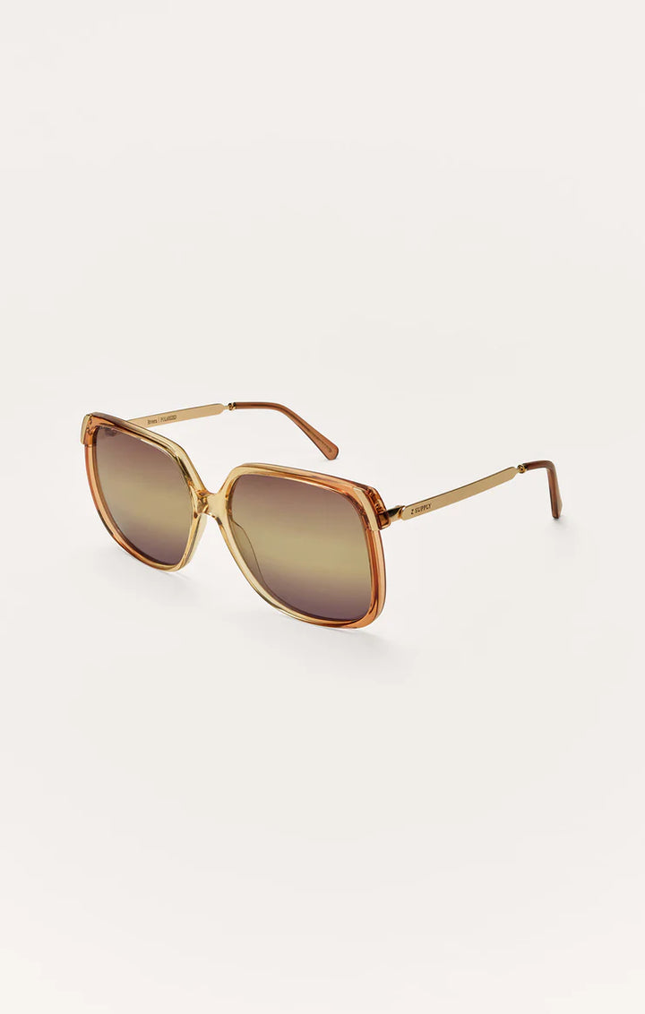 Riviera Polarized Sunglasses-Natural/Gradient