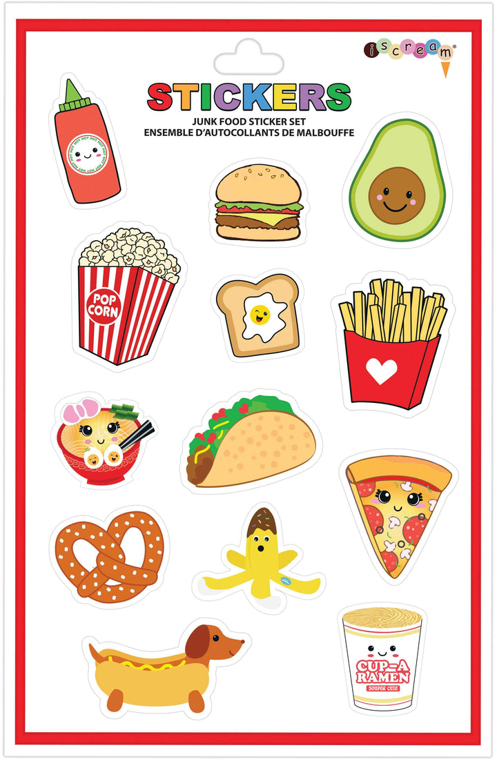 ISC Junk Food Vinyl Stickers
